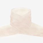 Лента капроновая (органза) 50.0 мм / 22.8±1 метра, 003 бл. кремовый, Blitz OR-50