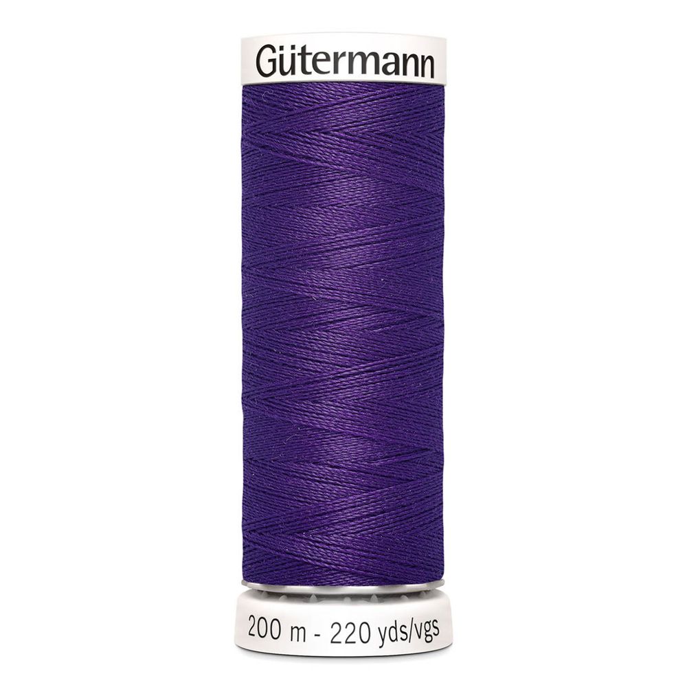Нитки универсальные Gutermann Sew-all, 200м, 373 т.фиолетовый, 1 катушка