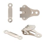 Крючки брючные (юбочные) пришивные 22х15 мм, никель, 0300-0209, 144 шт