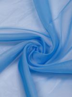 Вуаль 45 г/м², 300 см / 120 метров, Vei.104, голубой