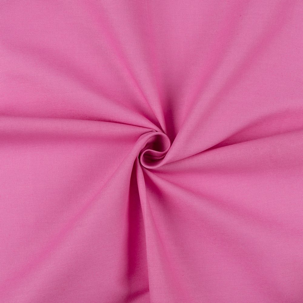 Хлопчатобумажная ткань 140 г/м², отрез 50х55 см, розово-сиреневый, Gamma