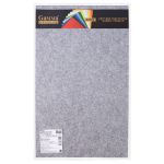 Фетр листовой жесткий 1.2 мм, 33х53 см, 892 серый (меланж), Gamma FKS12-33/53