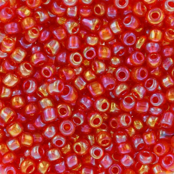 Бисер Zlatka 11/0, 100 г (10х10 г), №0165 св.красный, GR