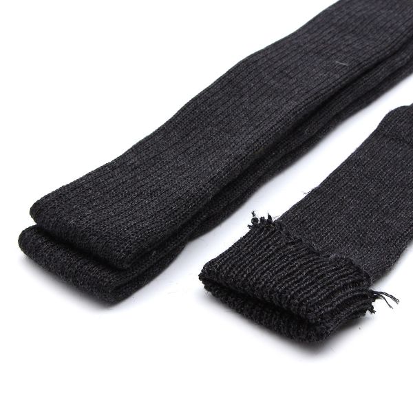 Манжеты трикотажные рукава 7.0 см / 3 метра, плотные, 373/м антрацит