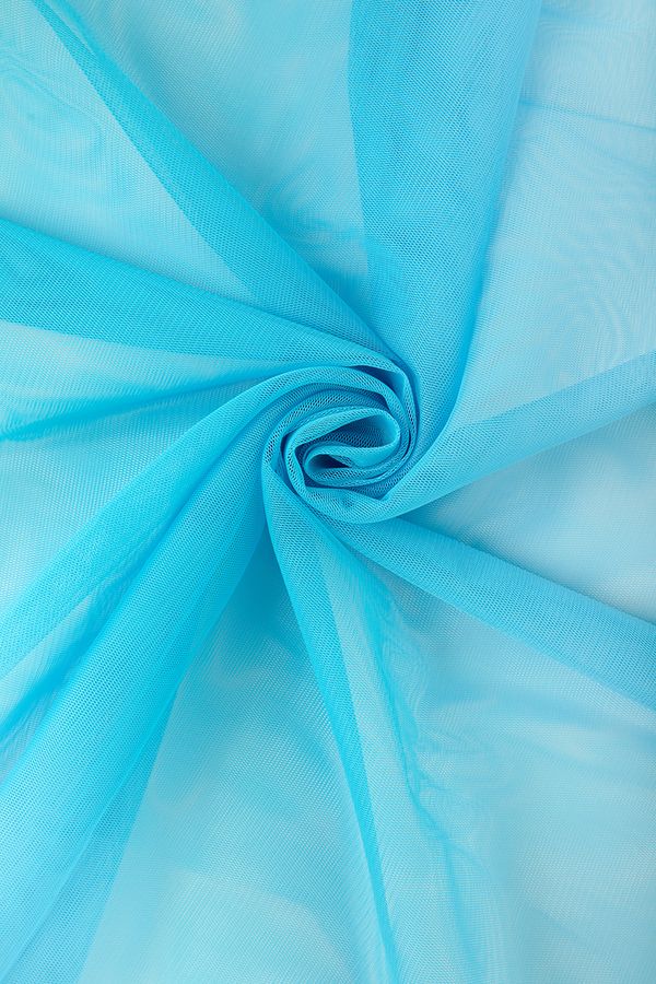 Сетка бельевая эластичная 40 г/м², 100х150 см, 27 яр.голубой, Gamma FTS-SM
