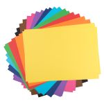 Бумага цветная тонированная в массе A4 21х29.7 см, 20 л. 10 цв, Лео LPCP-02