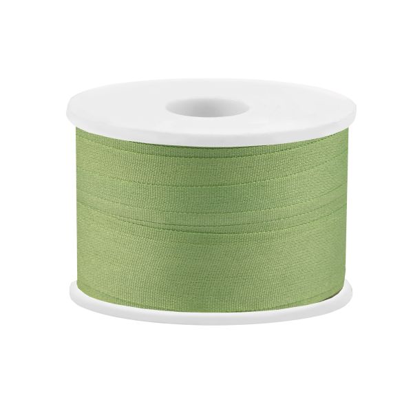 Лента (тесьма) шелковая 13.0 мм / 45.5±0.5 метров, №210 св. зеленый, Gamma SR-13