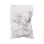 Карабин металл кольцо овал 30х15 мм (40х25 мм), никель, 10 шт