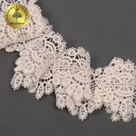 Кружево гипюр (плетёное) 70 мм / 13.71 метров, TBY.SUN.11, цв.F102 молочный