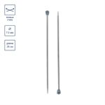 Спицы прямые металл ⌀7.0 мм, 35 см, никель, Gamma MKP