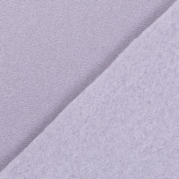 Футер 2-нитка с начесом 275 г/м², 150х180±5 см, серо-сиреневый/grey-lilac, Gamma DBKTN
