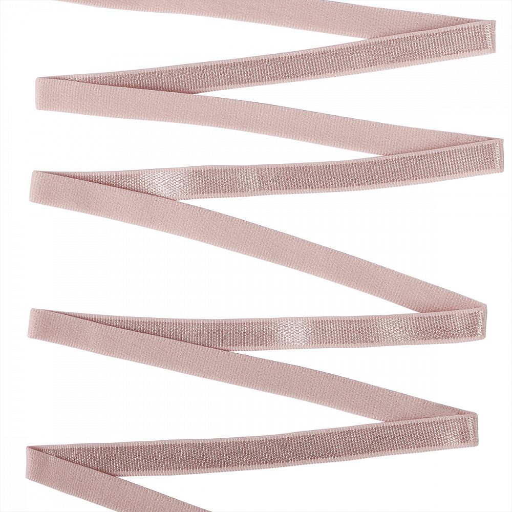 Резинка бельевая (бретелечная) 10.0 мм / 1000 метров, RBB05 серебристый пион S185