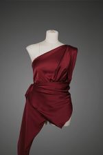 Шелк Армани 90 г/м², 150 см / 25 метров, TBYArm-089, цв.89 вишневый