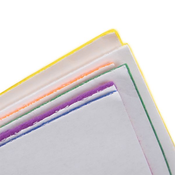 Фетр листовой клеевой мягкий 1.6 мм, 20х30 см, SA3, уп. 10 листов, цв. ассорти