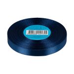 Лента атласная 1-сторонняя 12.0 мм / 33±2 метра, 116 т-синий, Gamma