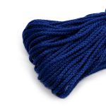 Шнур полипропилен круглый вязаный ⌀6.0 мм / 100 метров, 6-15 синий