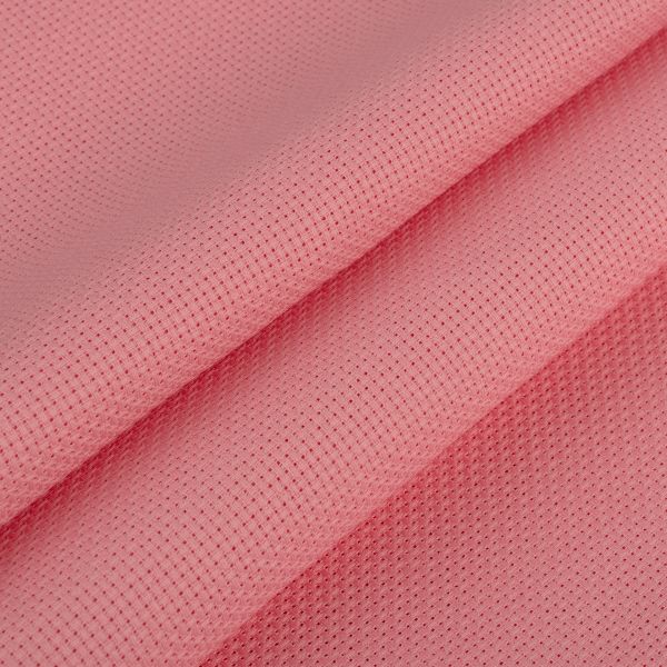 Канва Aida 14 ct, 50х50±2 см, розовый, Gamma