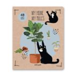 Тетрадь ученическая общая, выборочный лак, A5+ 48 л. на скобе 65 г/м², белизна 100%, 10 шт, клетка в термоусадочной пленке, 000747 Правило кота, Светоч 48ТЕТк-003