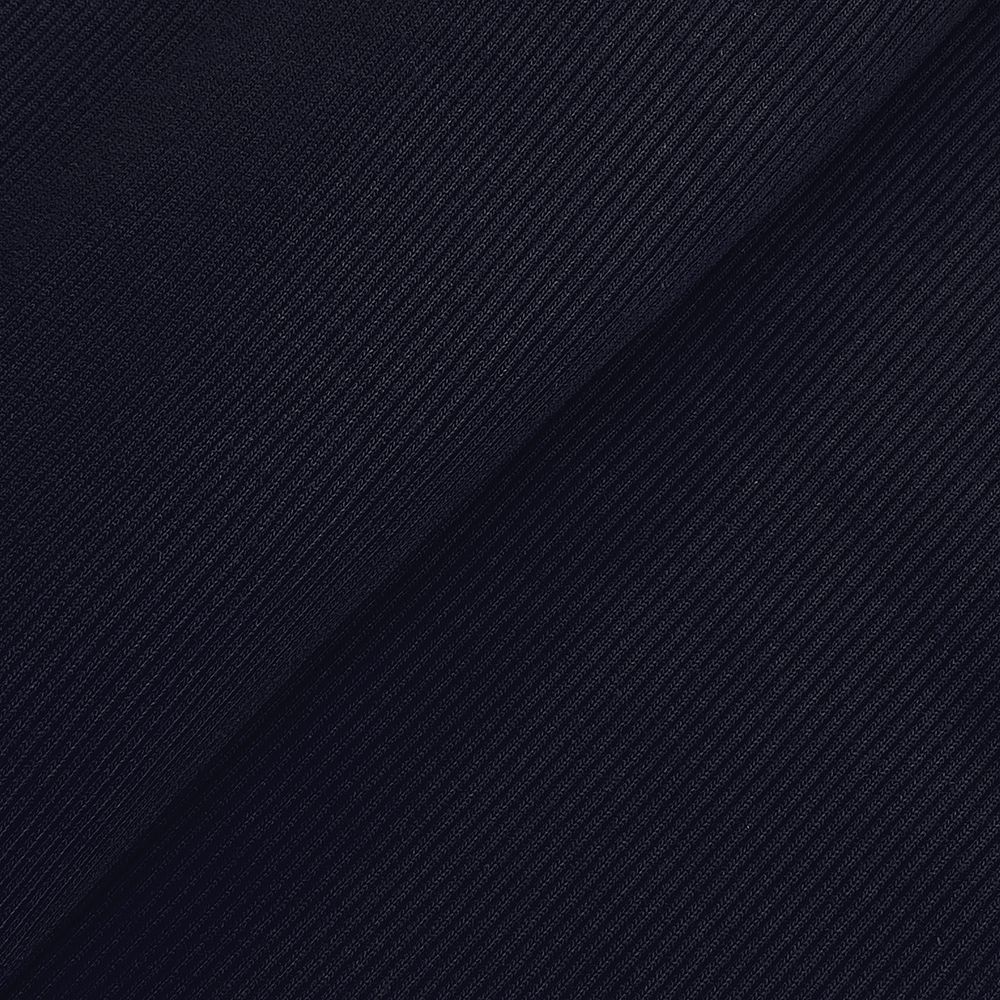 Кашкорсе трикотажное полотно 400 г/м², 60+60 см, тем.синий, 60м /TOS/