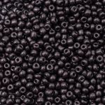 Бисер Astra&Craft 11/0 (2.1 мм), 200 г (10х20 г), цв. М924-О мокрый асфальт/непрозрачный, матовый