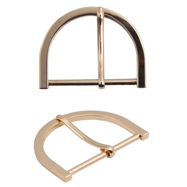 Пряжка ременная металл 50 мм металл, золото, MB-185