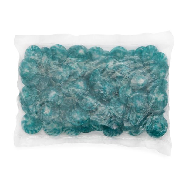 Пуговицы на ножке 34L (C332 зеленая бирюза), 72 шт