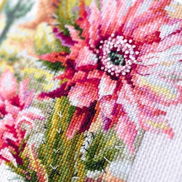 Набор для вышивания нитками Чудесная игла, Мир дикого запада 34х26 см