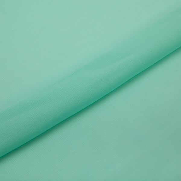 Ткань блузочная Poly Chiffon 84 г/м², 150х147 см, 08 нежно зеленый, Gamma PC-02