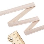 Лента тоннельная (чехол для косточек) 12.0 мм / 20 метров, Arta, 168 серебристый пион