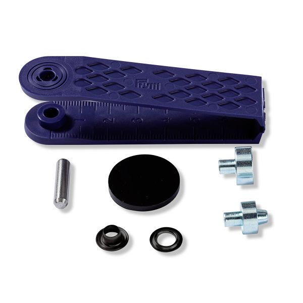 Люверсы металл ⌀_4.0 мм (внутр.), латунь черный, цв./, Prym, 50 шт