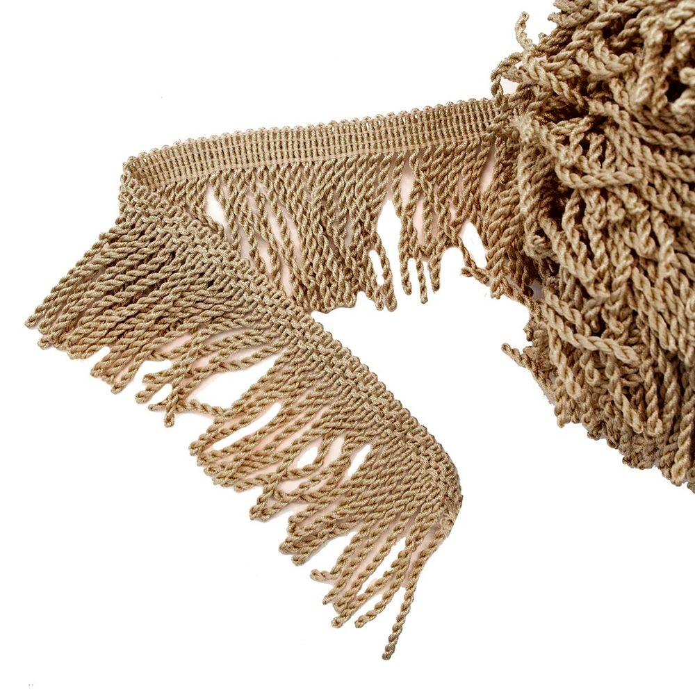 Бахрома отделочная 70.0 мм / 25 метров, 195 св.бежевый