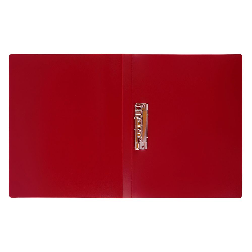 Папка с металлическим прижимом A4 700 мкм 20 мм, волокно, 6 шт, красный new EC210737004, Expert Complete
