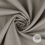 Льняная ткань 200 г/м², 140 см / 5 метров, TBY.Li.1009.73.5, цв.73 св.серый