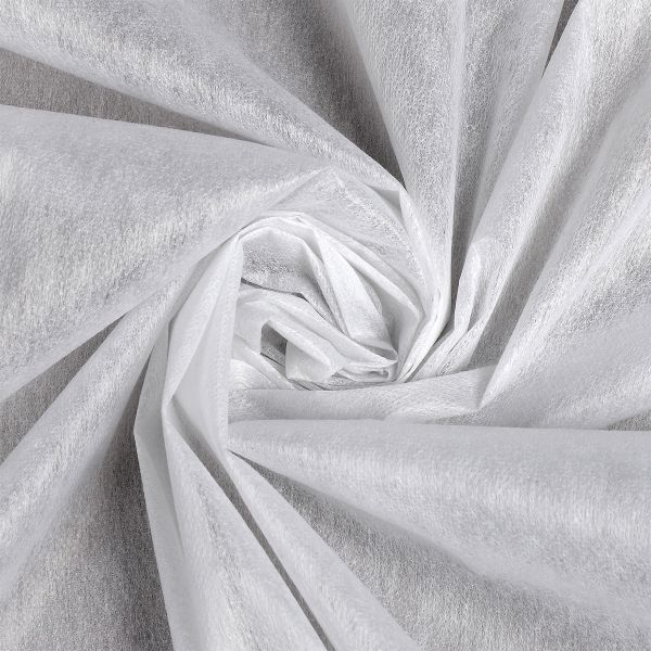 Флизелин клеевой точечный 35 г/м², цв.белый, шир.90см, 100м