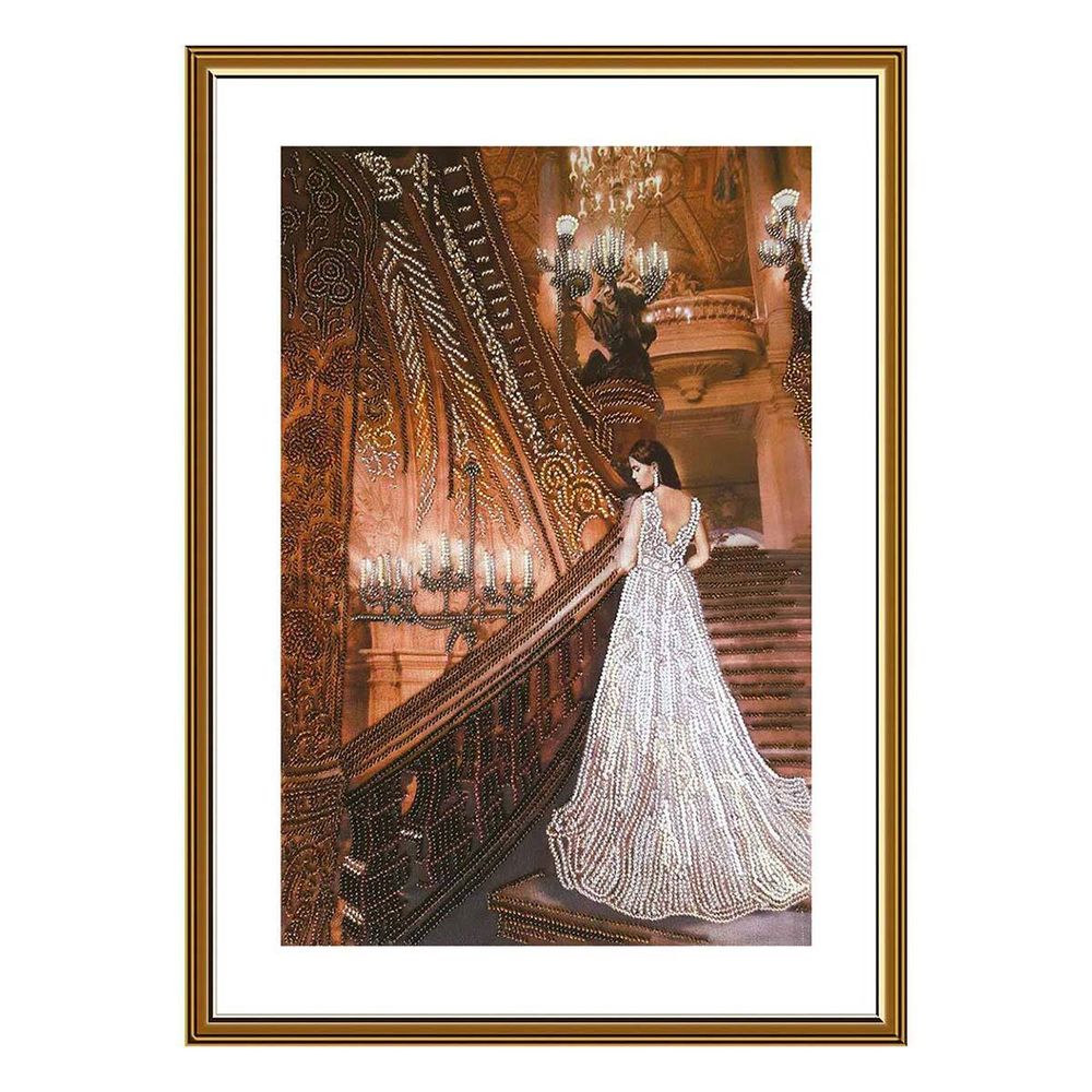 Набор для вышивания бисером Нова Слобода, Премьера 35х24см