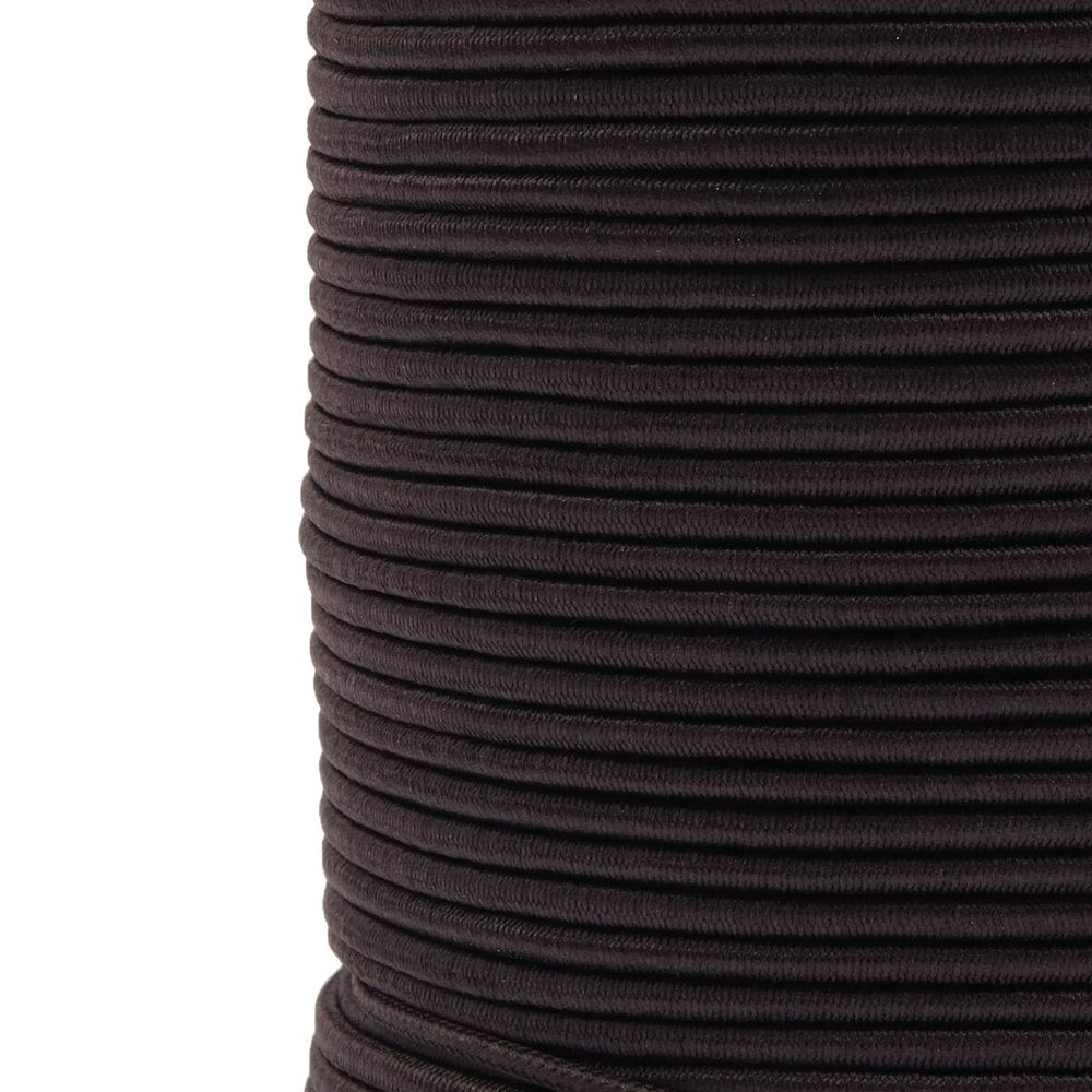 Резинка шляпная (шнур эластичный) ⌀3.0 мм / 100 метров, 0370-0300В, С917-т.коричневый