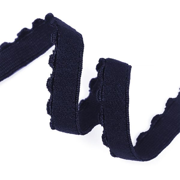 Резинка бельевая (отделочная) 10.0 мм / 10 метров, ЕТ-1, L061 т.синий