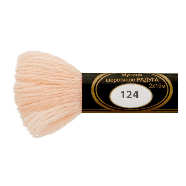 Мулине Радуга, цв.124 розовый вереск, Россия, 8 мотков по 15 метров