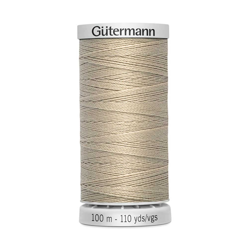 Нитки суперкрепкие Gutermann Extra Strong M782, 100м, 722 св.бежевый, 5 катушек