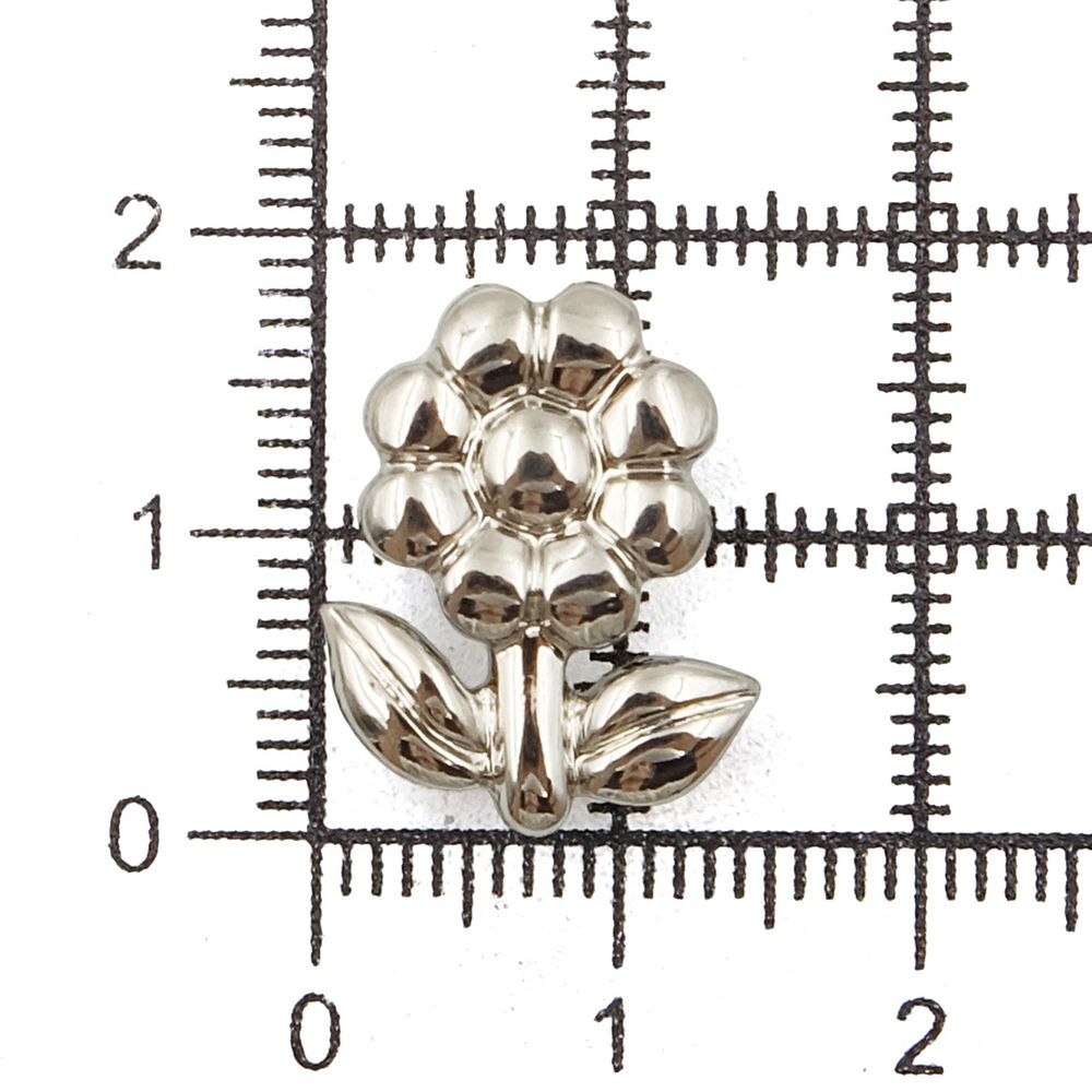 Пуговицы детские Ромашка (49101) 18мм (S), 72 шт