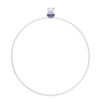 Кольцо для макраме (заготовка) сталь металл ⌀200 мм, белое, Gamma RKS-020