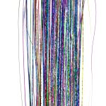 Украшение для волос Прядь 60±3, 5 шт, №03 разноцветный, Cherry Mary TH07053