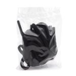 Шнурки круглые с металлическим наконечником 4.0 мм / 150 см, 1 пара (2 шт), черный, 6220-0133