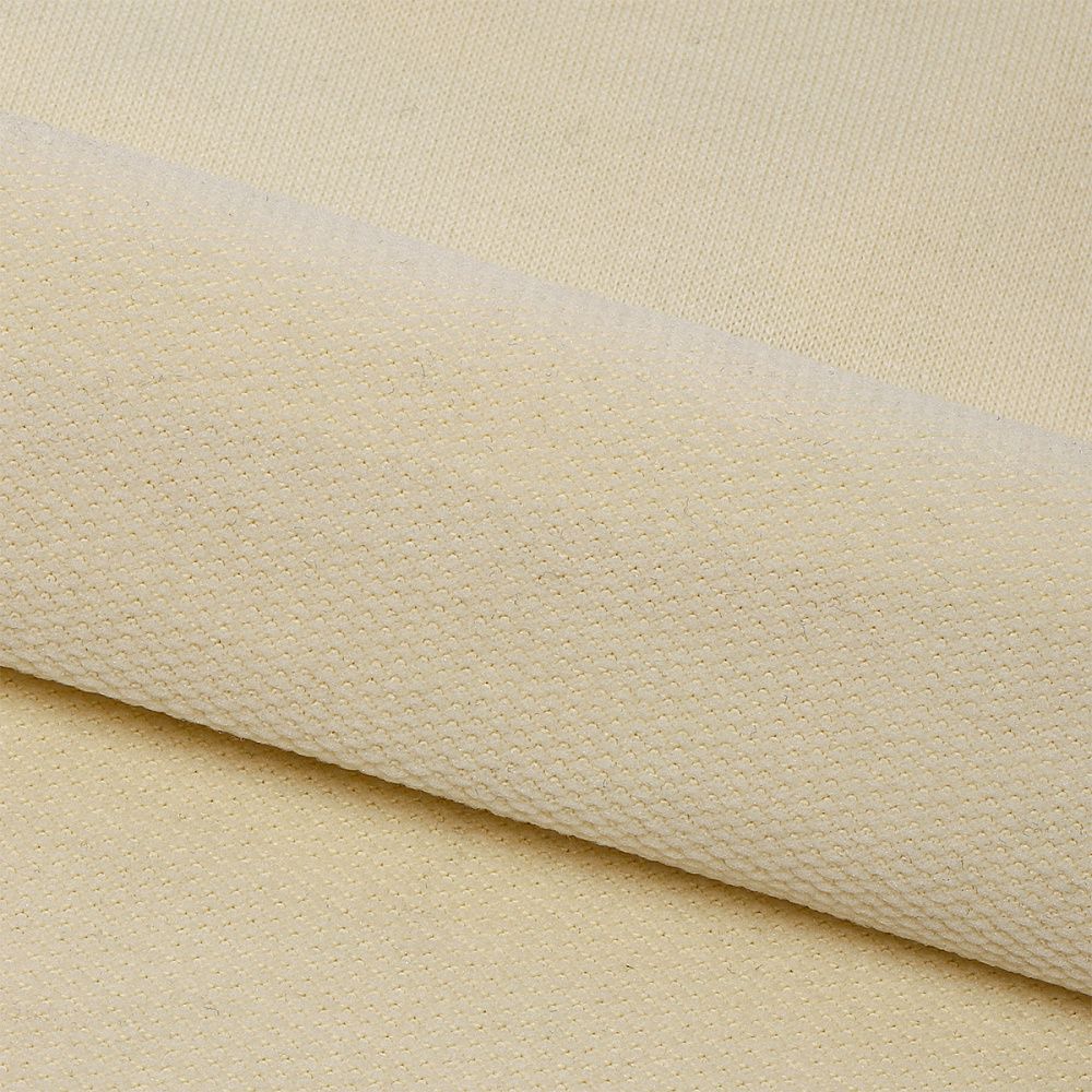 Футер 2-нитка петля поливискоза стрейч 220 г/м², 160 см / 3 метра, ФУТ2Х.TBY.ПЭ-ВИС.S801.3, цв.S801 молочный