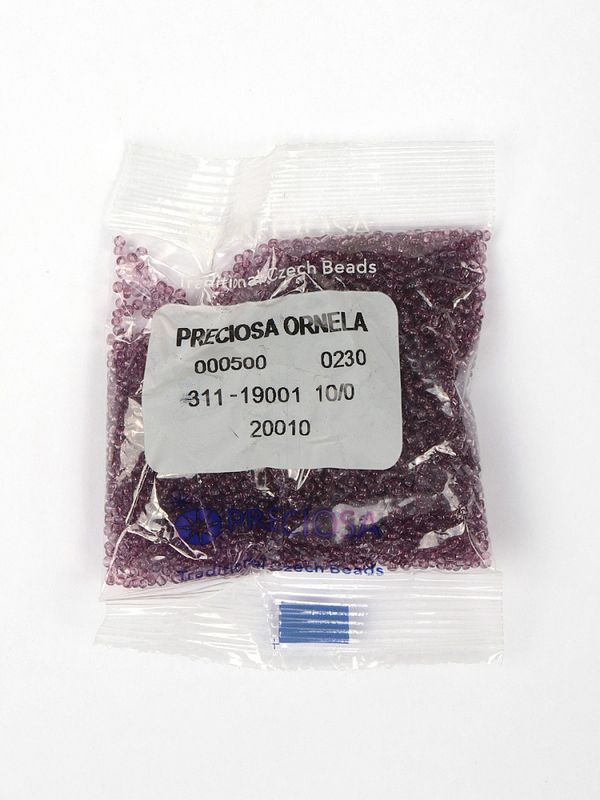 Бисер Preciosa 10/0 (2.3 мм), 50 г, NT цв. 20010/311-19001