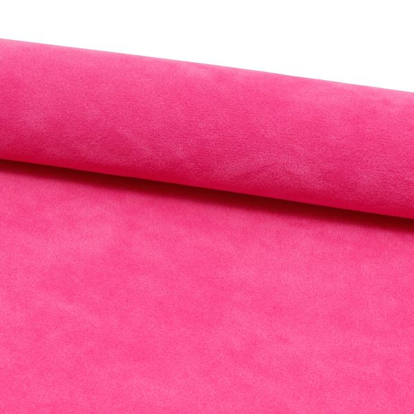 Замша искусственная двухсторонняя, 20х30см, 2 листа, 28283 брусничный, 194 г/м²