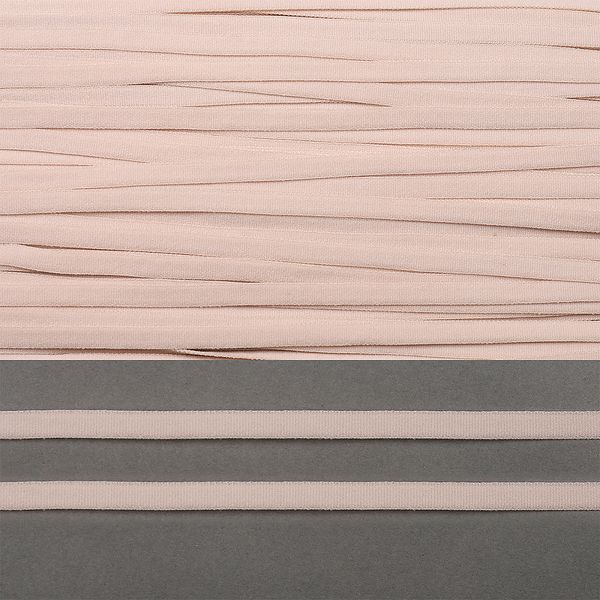 Резинка бельевая (отделочная) 5.0 мм / 1000 метров, ЕТK, серебристый S185 пион