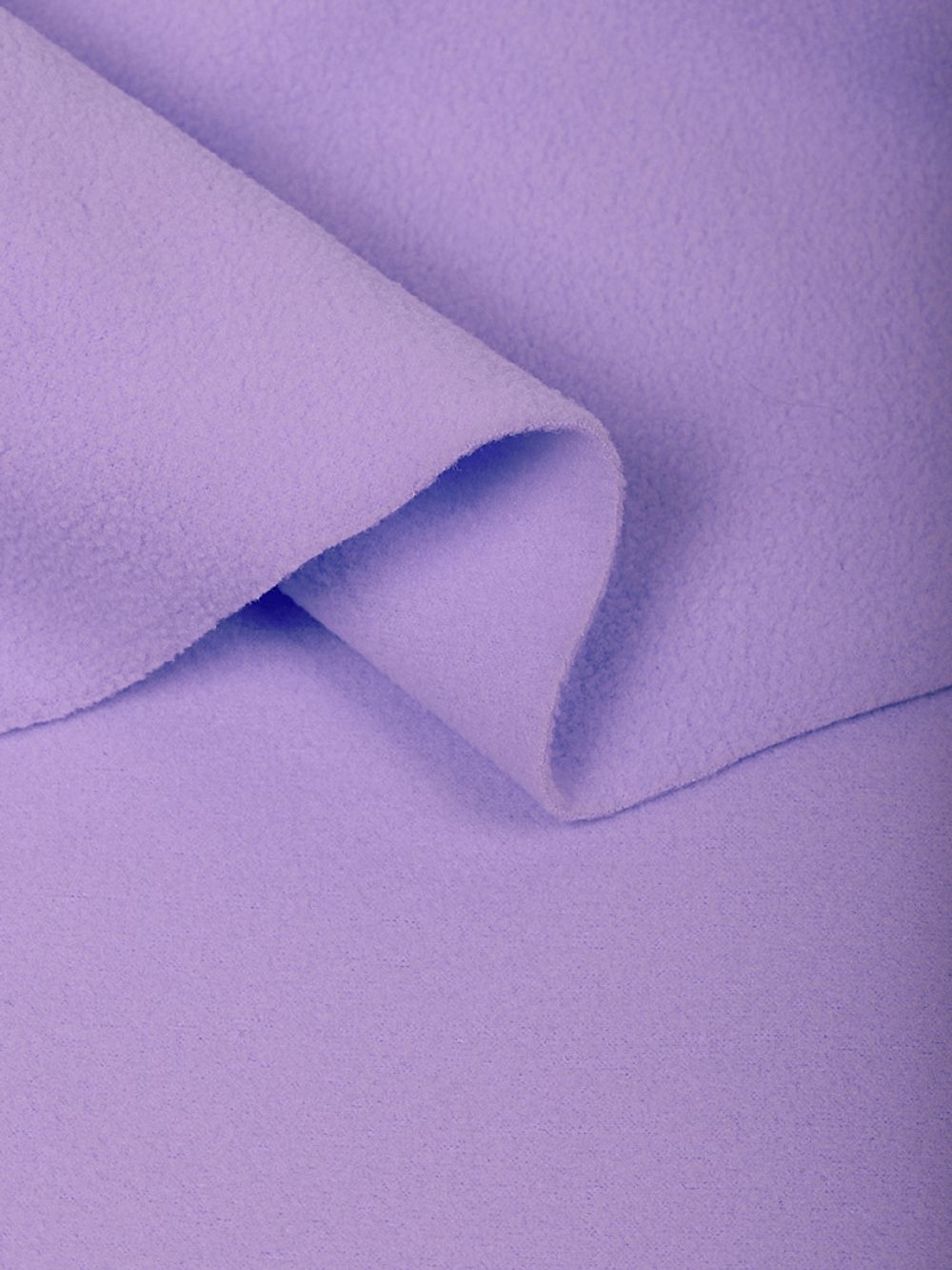 Флис 2-сторонний 190 г/м², 150 см / 2 метра, TBY-0059-F166 цв.F166 лаванда