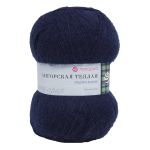 Пряжа Пехорка Ангорская теплая / уп.5 мот. по 100 г, 480 м, 04 темно-синий