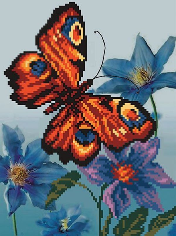 Набор для вышивания бисером Матренин Посад, Романтика 28х34 см